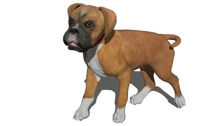 Dog 1 3D 모델 .c4d .max .obj .3ds .fbx .stl .blend 