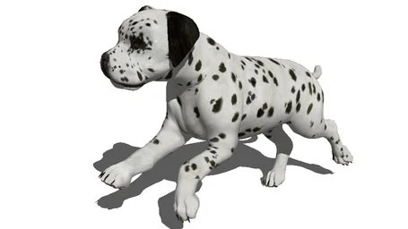 Dog 3 3D Model .c4d .max .obj .3ds .fbx .stl .blend 