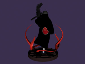 Itachi Uchiha 3Dプリントモデル