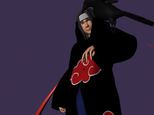 Itachi Uchiha 3Dプリントモデル