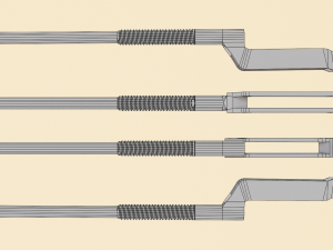Adjustable Pipe Wrench 3D Model