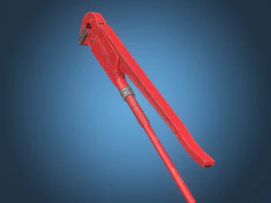Adjustable Pipe Wrench 3D Model