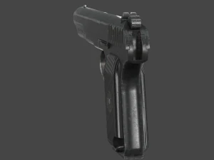 TT-33 Tokarev pistol 3D Model