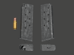 TT-33 Tokarev pistol Modèle 3D