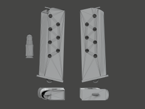 TT-33 Tokarev pistol Modèle 3D
