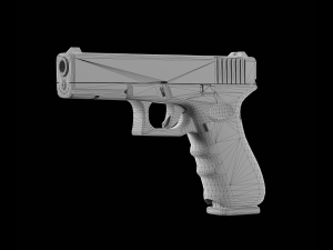 Glock 17 Pistol 3Dモデル