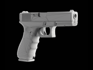 Glock 17 Pistol 3Dモデル
