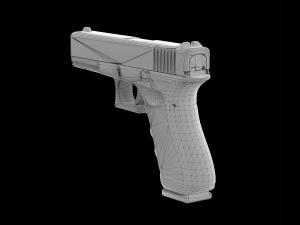 Glock 17 Pistol 3Dモデル