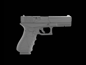 Glock 17 Pistol 3Dモデル