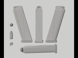 Glock 17 Pistol 3Dモデル