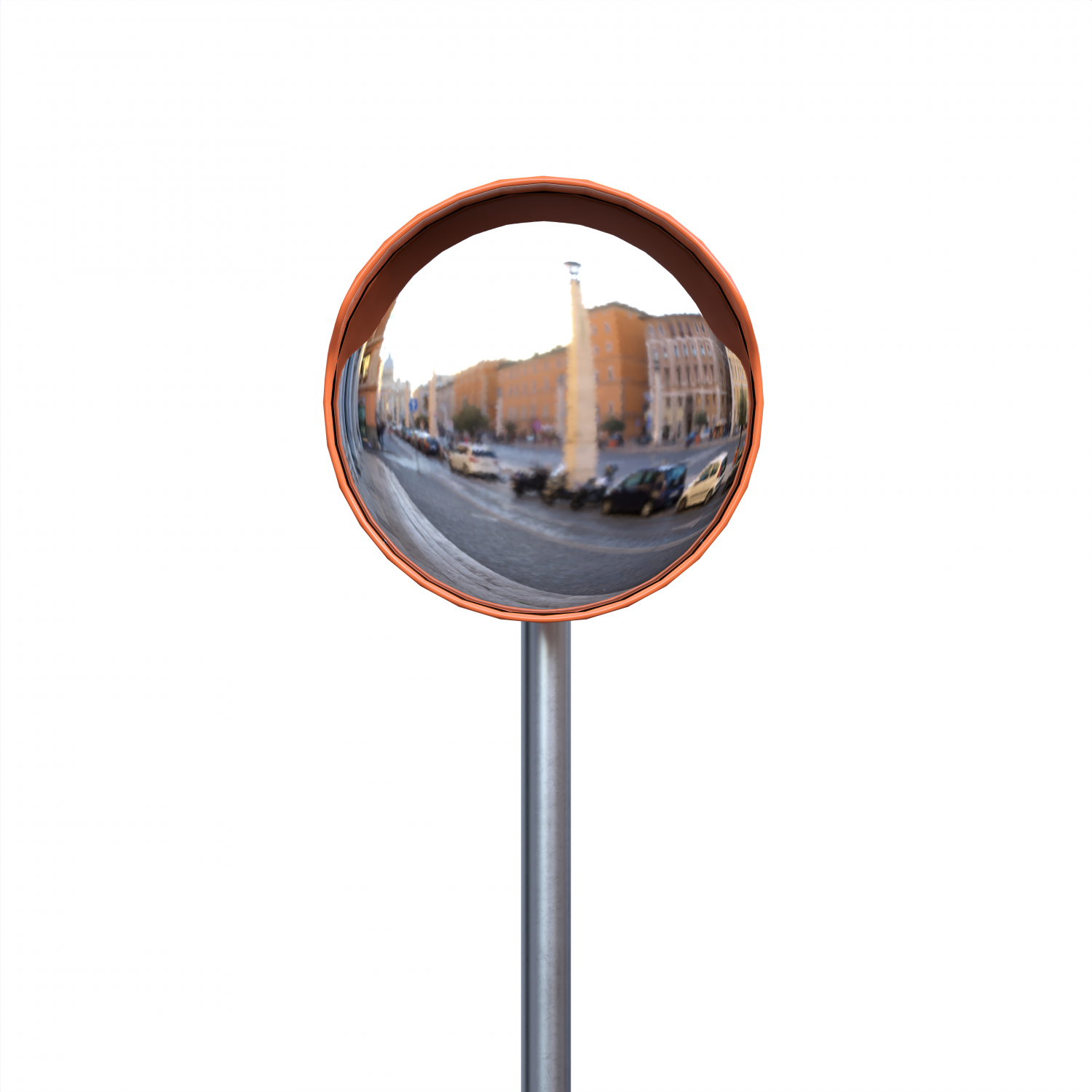 Traffic Mirror 3D Model in Other 3DExport