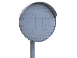 Traffic Mirror 3D Model