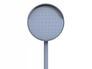 Traffic Mirror 3D Model