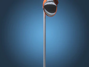 Traffic Mirror 3D Model