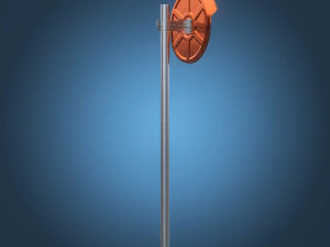 Traffic Mirror 3D Model