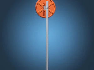 Traffic Mirror 3D Model