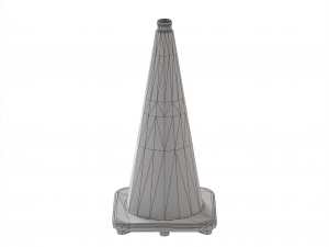 Traffic cone 3D Model
