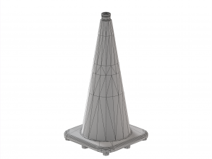 Traffic cone 3D Model