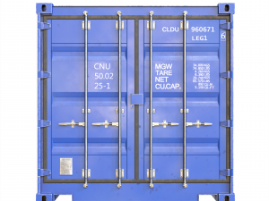 Shipping Container 20ft Modelo 3D