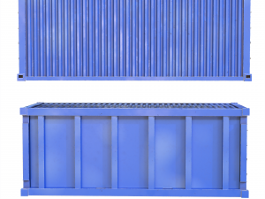 Shipping Container 20ft Modelo 3D