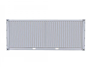 Versandcontainer 20 Fu&szlig; 3D Modell