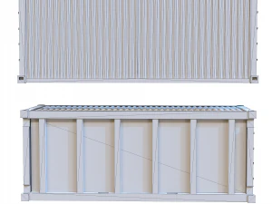 Versandcontainer 20 Fu&szlig; 3D Modell