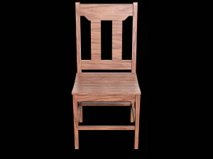 Table and Chair 3D Model