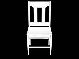 Table and Chair 3D Модель