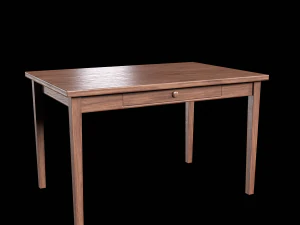 Table and Chair 3D Model