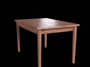 Table and Chair 3D Модель