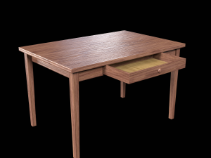 Table and Chair 3D Модель