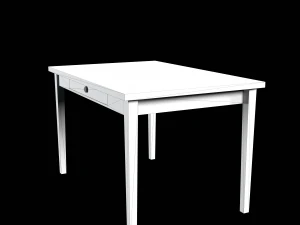 Table and Chair 3D Model