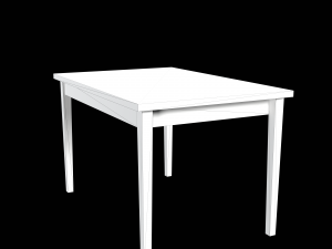 Table and Chair 3D Модель