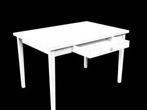 Table and Chair 3D Model