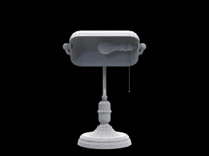 Banker lamp 3D-Modell