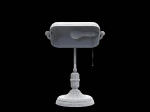 Banker lamp 3D Model