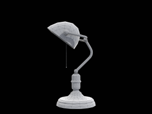 Banker lamp 3D-Modell