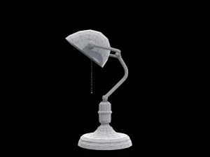 Banker lamp 3D Model