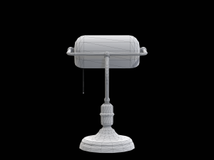 Banker lamp 3D-Modell