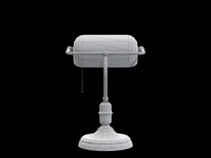 Banker lamp 3D Model