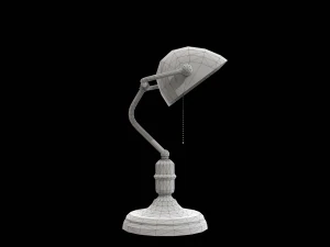 Banker lamp 3D Model