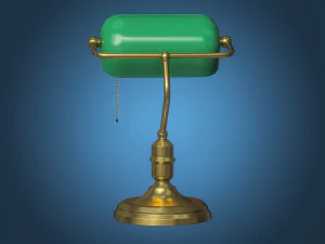 Banker lamp 3D Model
