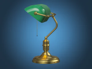 Banker lamp 3D Model