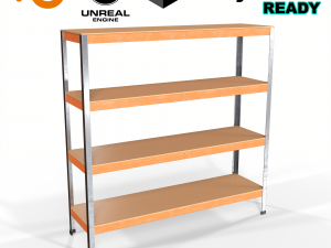 Shelf 3D-Modell