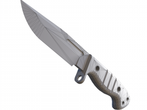 Sibert scout knife Model 3D