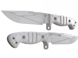 Sibert scout knife Model 3D
