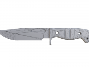 Sibert scout knife Model 3D