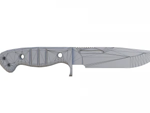 Sibert scout knife 3D Model