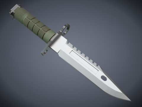 M9 Bayonet Tactical Knife Model 3D