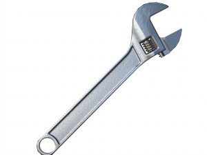 Adjustable wrench 3D 模型